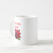 ママのために コーヒーマグカップ (正面左)