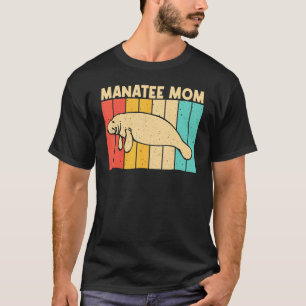 ママのためのかわいいマナティ 女性 海牛 ジュゴン マナティ Tシャツ