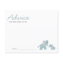 ママのためのアドバイスサファリエレファントベビーシャワー