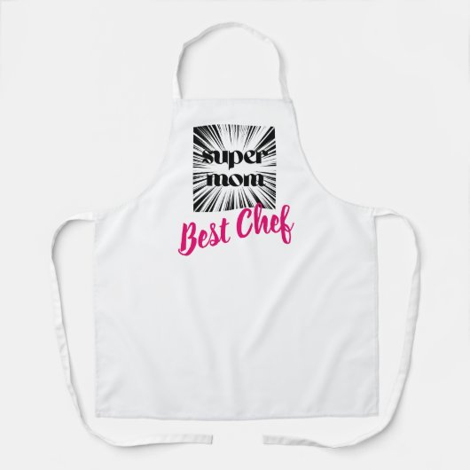 ママのためのエプロン，クリスマス/誕生日ギフト エプロン (正面)