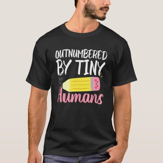 ママのためのデイケア・ティーチャーTシャツ 子供の世話 Tシャツ (正面)