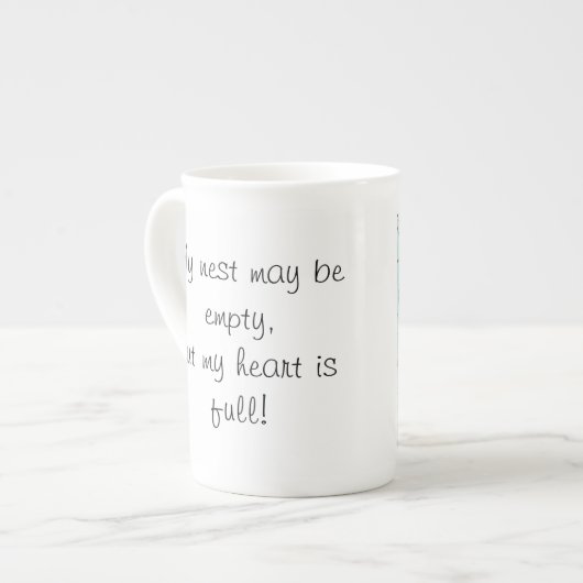 ママのためのマグカップ ボーンチャイナマグカップ (正面左)