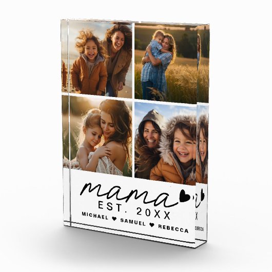 ママのための母の日4枚の写真 フォトブロック (右)