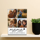 ママのための母の日4枚の写真 フォトブロック