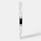 ママのための白黒のIphoneケース Case-Mate iPhoneケース (裏面 / 左)