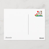 『ママのための芸術』 カスタマイズ  ポストカード (裏面)