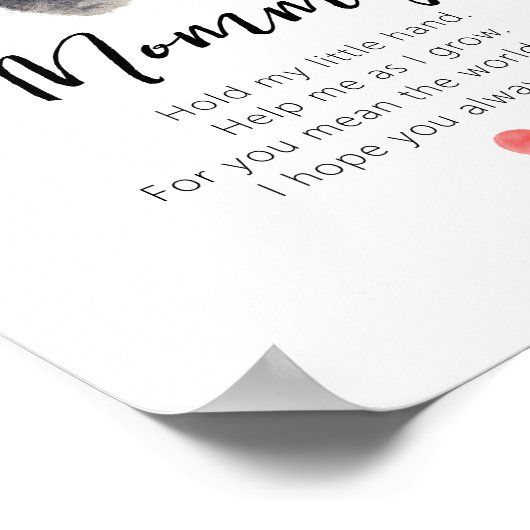 ママのための詩 ポスター (角)