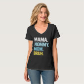 ママのためのTシャツ ママ マミー お母さん ブルマ マザーズ Tシャツ (正面フル)