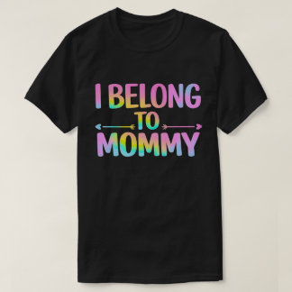 「ママのもの」かわいい赤ちゃんデザインTシャツ Tシャツ