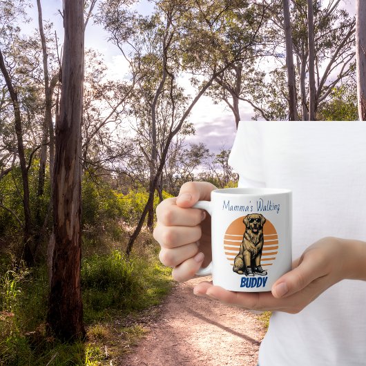 ママのウォーキングバディ コーヒーマグカップ