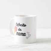 ママのカフェタイム コーヒーマグカップ (正面左)