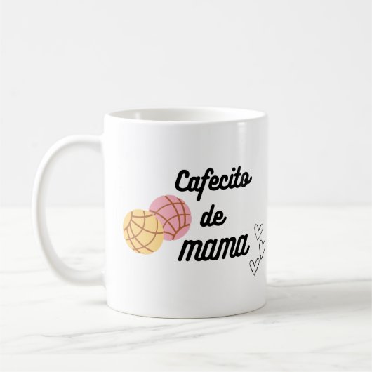 ママのカフェタイム コーヒーマグカップ (左)
