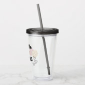 ママのカフェチトとコンチャス アクリルタンブラー (左)