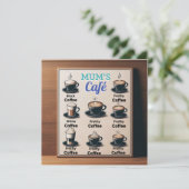 ママのカフェ ポストカード (スタンド正面)