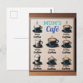 ママのカフェ ポストカード (正面/裏面)