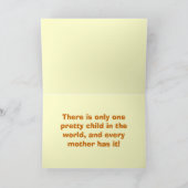 ママのカードが大好き！ カード (内部)