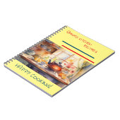 @ママのキッチンレシピ スパイラルノート ノートブック (左側)