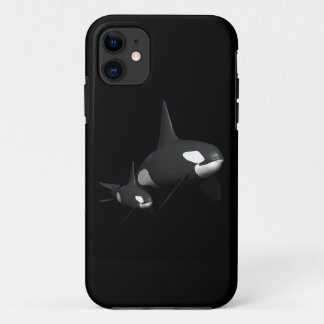 ママのクジラ iPhone 11 ケース