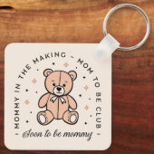 ママのクラブはすぐにママの美学になる キーホルダー (裏面)