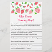 ママのゲームを知っているイチゴ最高のの緑 (正面)