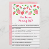 ママのゲームを知っているイチゴ最高のの緑 (正面/裏面)