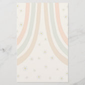 ママのゲームを知っているグルーヴなレトロな赤最高のちゃんシャワー (裏面)