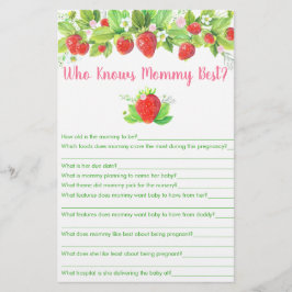 ママのゲームを知っているストロベリーピンク最高のフローラ