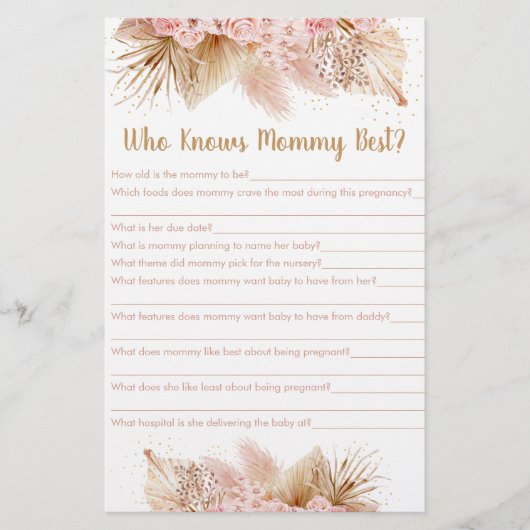 ママのゲームを知っているパンパスグラスのピンクの最高のフローラ (正面)