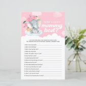 ママのゲームを知っているピンクのフローラ象最高の象 (スタンド正面)