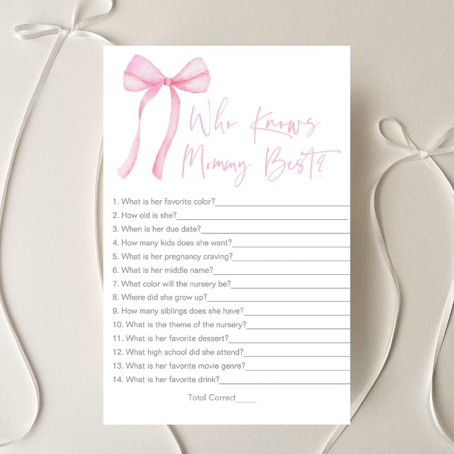 ママのゲームを知っているピンクボウ最高のコケット (クリエイターアップロード済み)