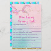 ママのゲームを知っているマーメイドピンク最高の金ゴールド (正面/裏面)