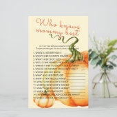 ママのゲームを知っているリトル最高のパンプキン (スタンド正面)