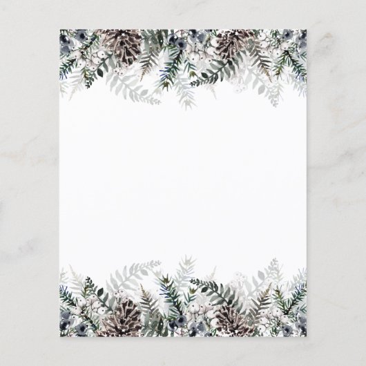 ママのゲームを知っている冬の赤ん最高のだシャワー (裏面)