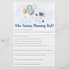 ママのゲームを知っている宇宙飛行士の最高の銀河系