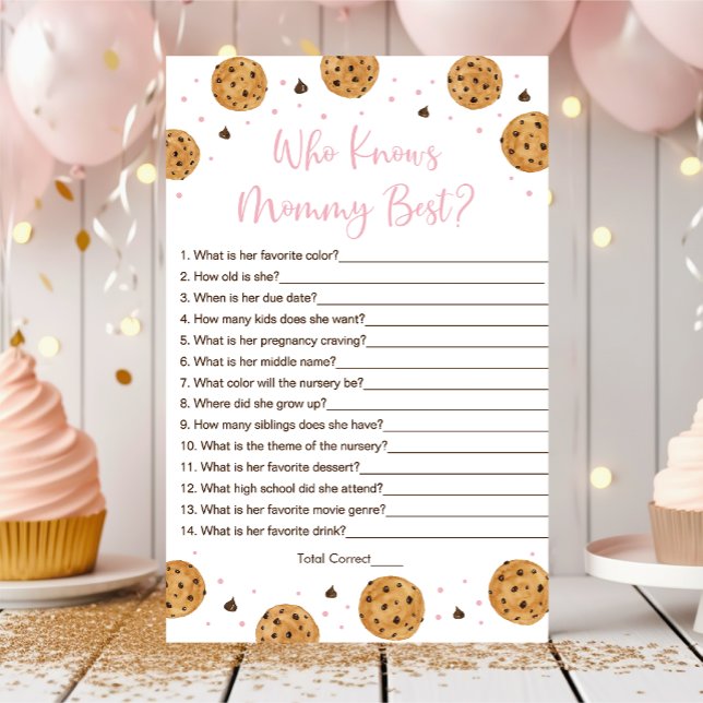 ママのゲームを知っている小さなクッキーのピンクの最高の女の子 (クリエイターアップロード済み)