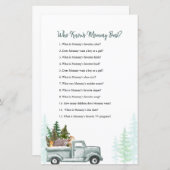 ママのゲームを知っている緑のトラック最高のの森 (正面/裏面)