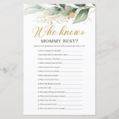 ママのゲームを知っている緑のユーカリ最高のス属 (正面)