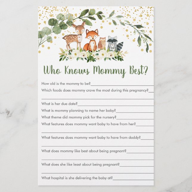 ママのゲームを知るウッドランド最高のの緑 (正面)