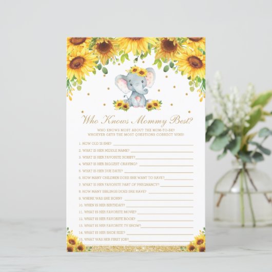 ママのゲームを知るシックなヒマワリ最高のウ象 (スタンド正面)