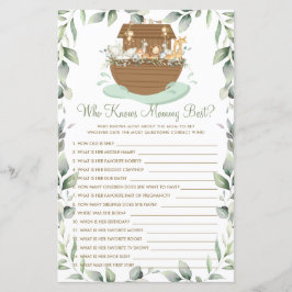 ママのゲームを知るノアの箱舟の最高の緑