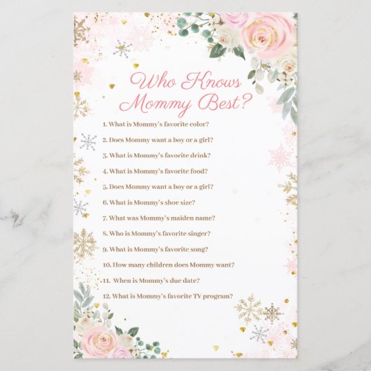 ママのゲームを知るピンクの雪最高の片フローラ (正面)