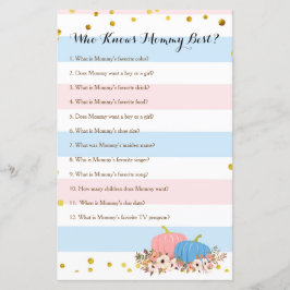 ママのゲームを知るピンク&ブルーのパンプキ最高のン