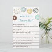 ママのゲームを知るブルー最高のドーナツ (スタンド正面)