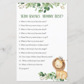 ママのゲームを知るプリンス・ライオ最高のングリー (正面)