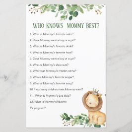 ママのゲームを知るプリンス・ライオ最高のングリー