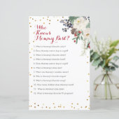 ママのゲームを知る冬のクリスマス最高のフローラ (スタンド正面)