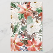 ママのゲームを知る冬のクリスマス最高のフローラ (裏面)