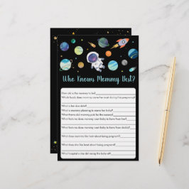 ママのゲームを知る宇宙飛行士最高の宇宙