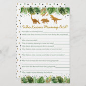 ママのゲームを知る恐竜サファリ最高のア (正面/裏面)