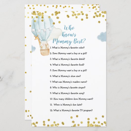 ママのゲームを知る青い熱気最高の球 (正面/裏面)